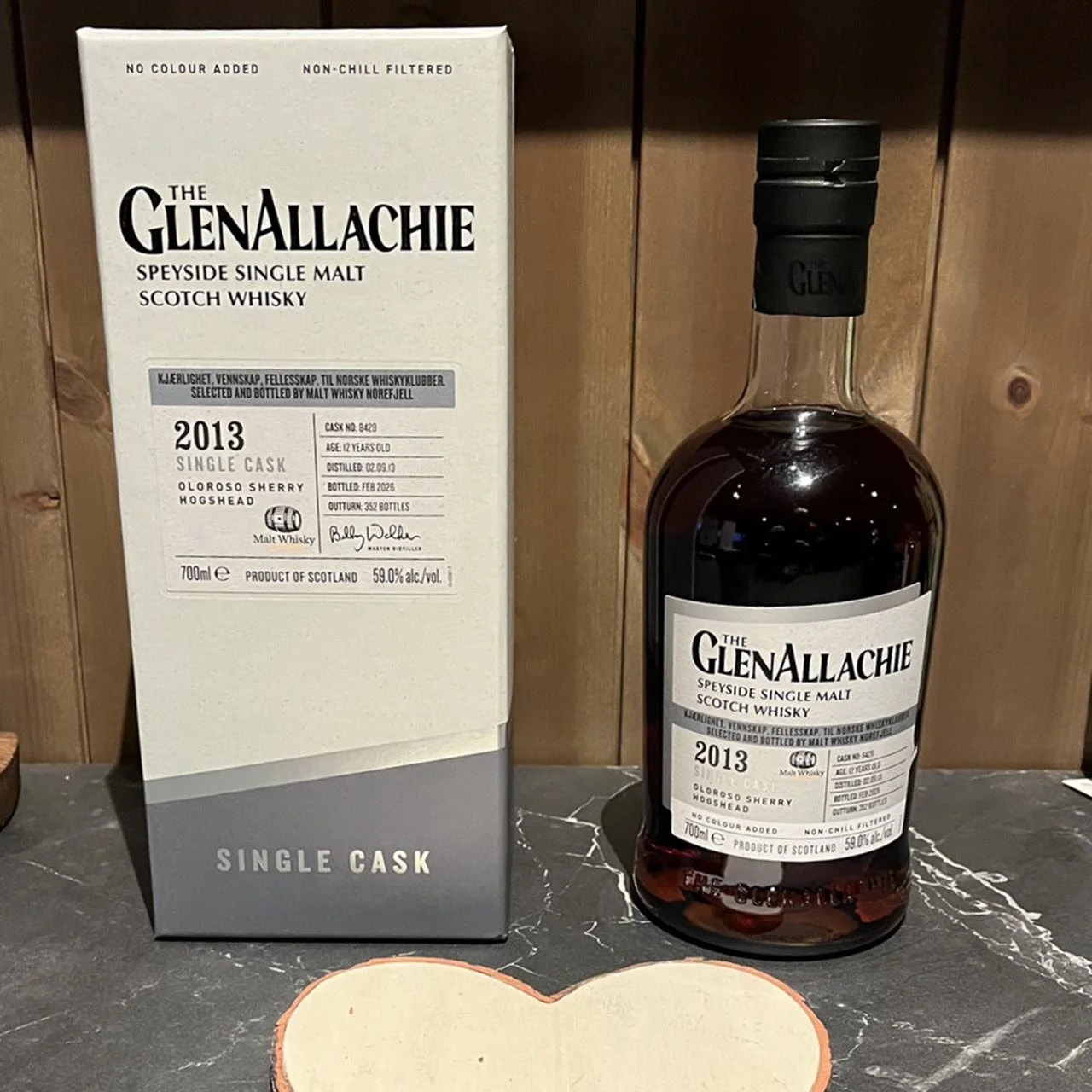 GlenAllachie 2013 12 YO Single Cask #8429 — Whisky Saga
